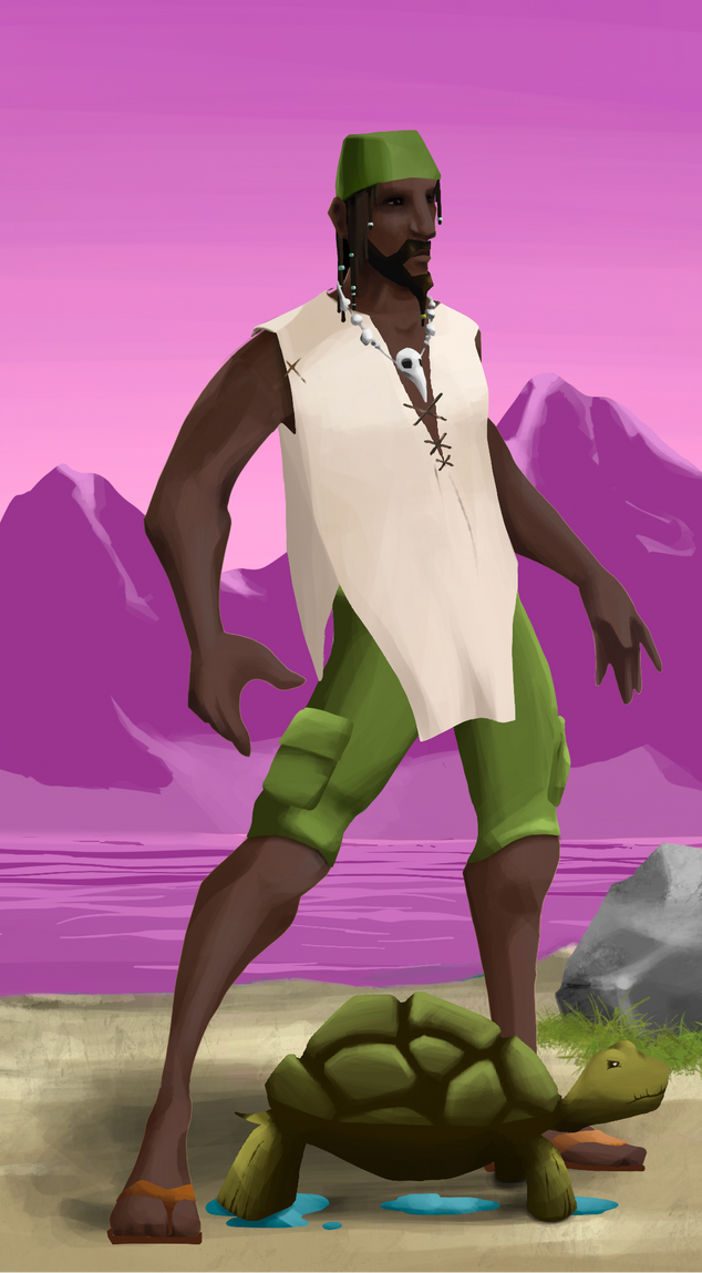 AlgoSeas Pirate #20858 NFT on Algorand