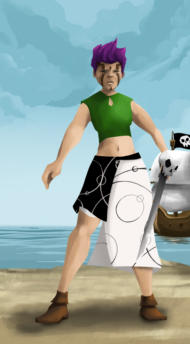 AlgoSeas Pirate #20868 NFT on Algorand