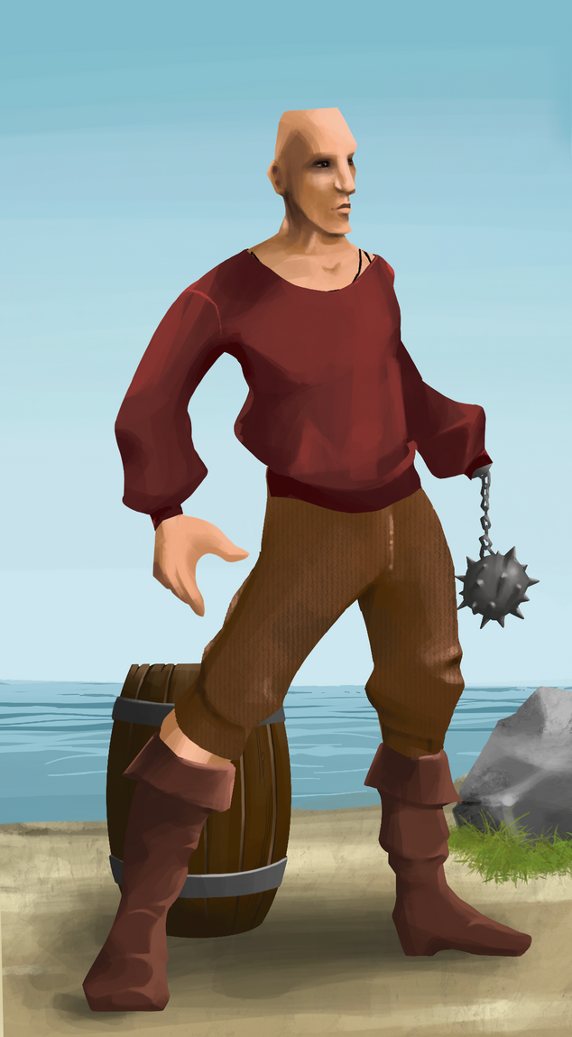 AlgoSeas Pirate #20876 NFT on Algorand