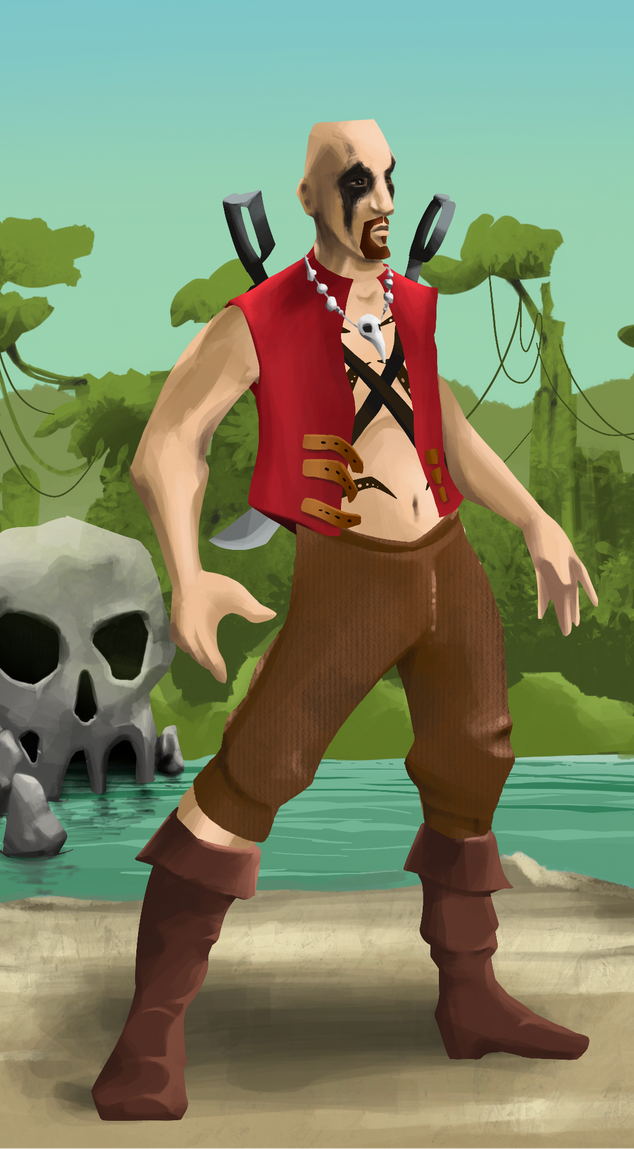 AlgoSeas Pirate #2091 NFT on Algorand