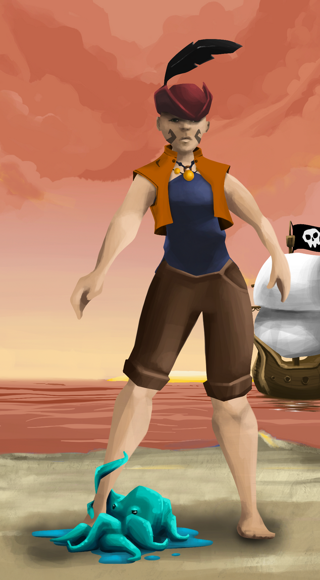 AlgoSeas Pirate #20950 NFT on Algorand