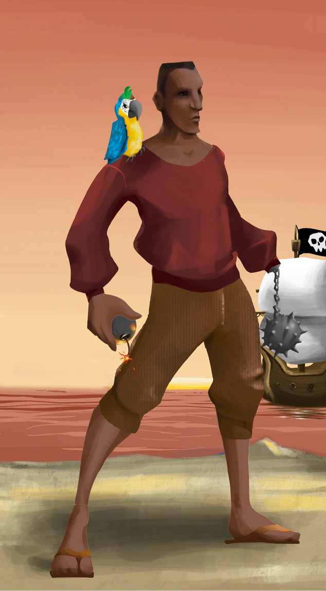 AlgoSeas Pirate #20984 NFT on Algorand