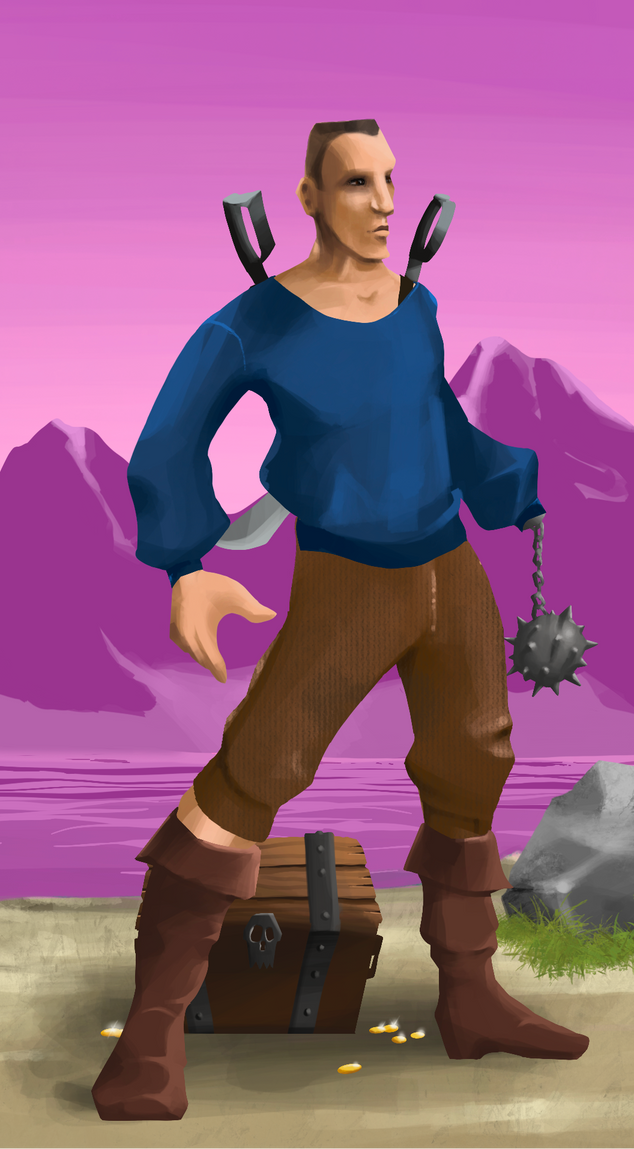 AlgoSeas Pirate #21005 NFT on Algorand