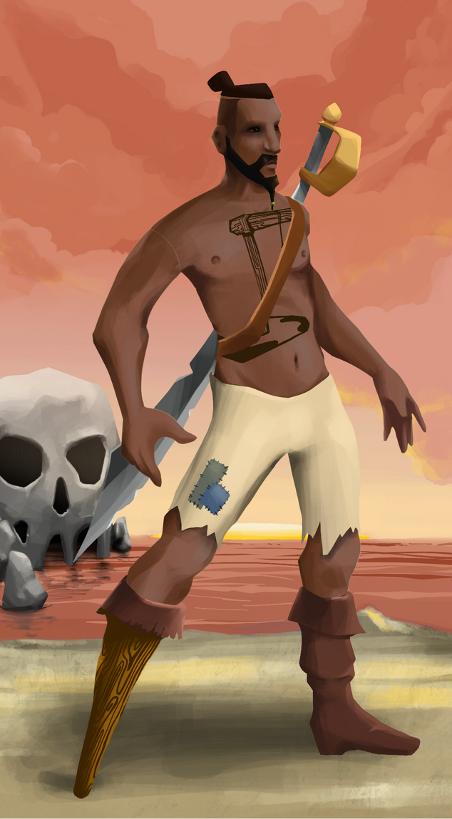 AlgoSeas Pirate #21009 NFT on Algorand