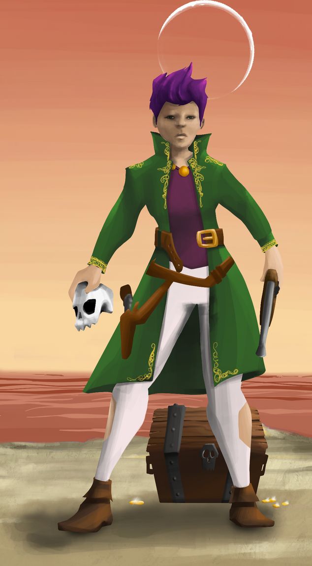 AlgoSeas Pirate #21012 NFT on Algorand