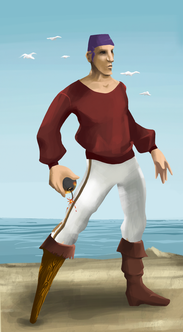 AlgoSeas Pirate #21044 NFT on Algorand