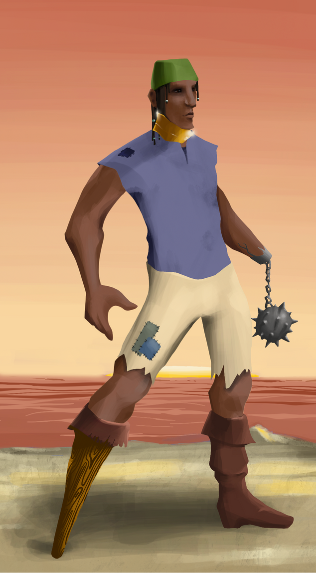 AlgoSeas Pirate #21046 NFT on Algorand