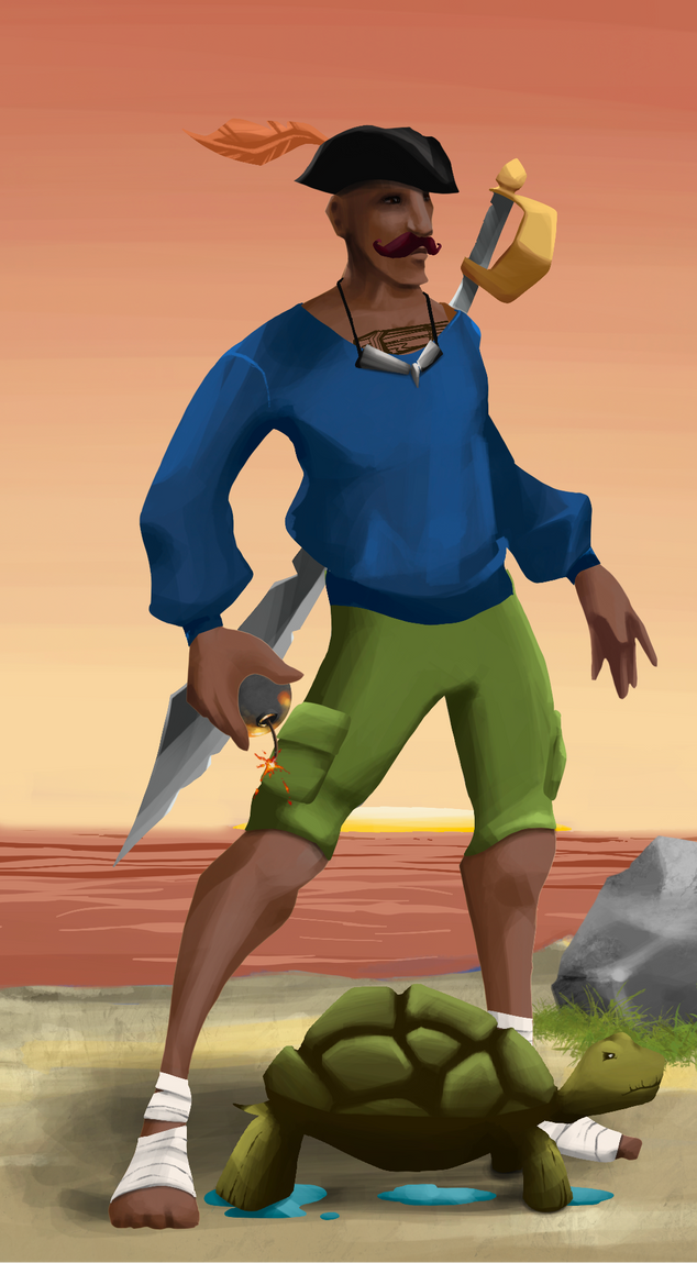 AlgoSeas Pirate #21049 NFT on Algorand