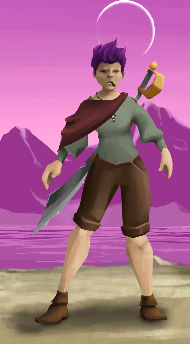 AlgoSeas Pirate #21063 NFT on Algorand