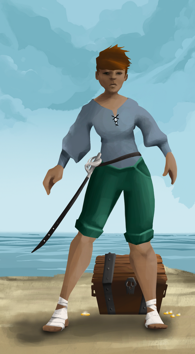 AlgoSeas Pirate #21065 NFT on Algorand