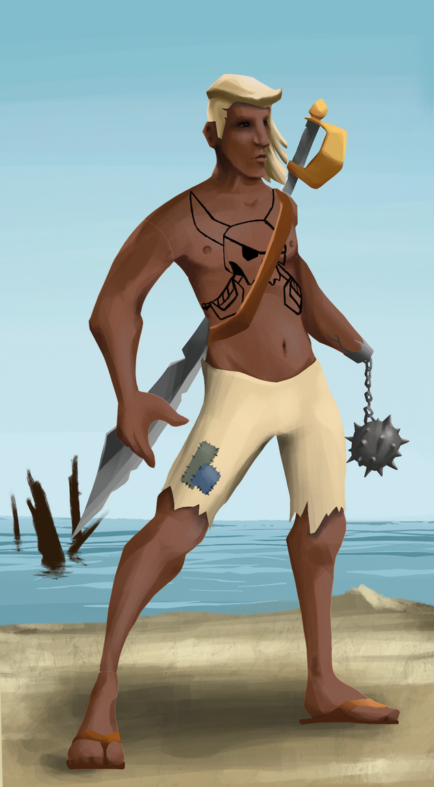 AlgoSeas Pirate #21069 NFT on Algorand