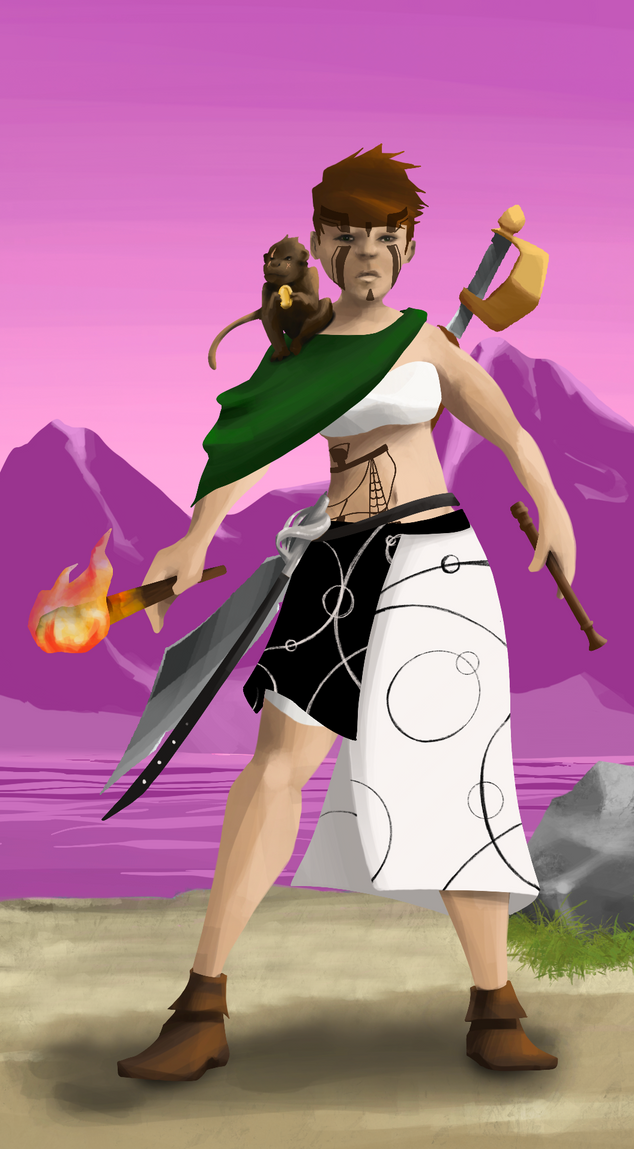 AlgoSeas Pirate #21070 NFT on Algorand