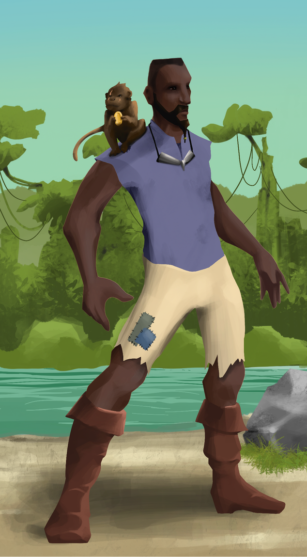 AlgoSeas Pirate #21074 NFT on Algorand