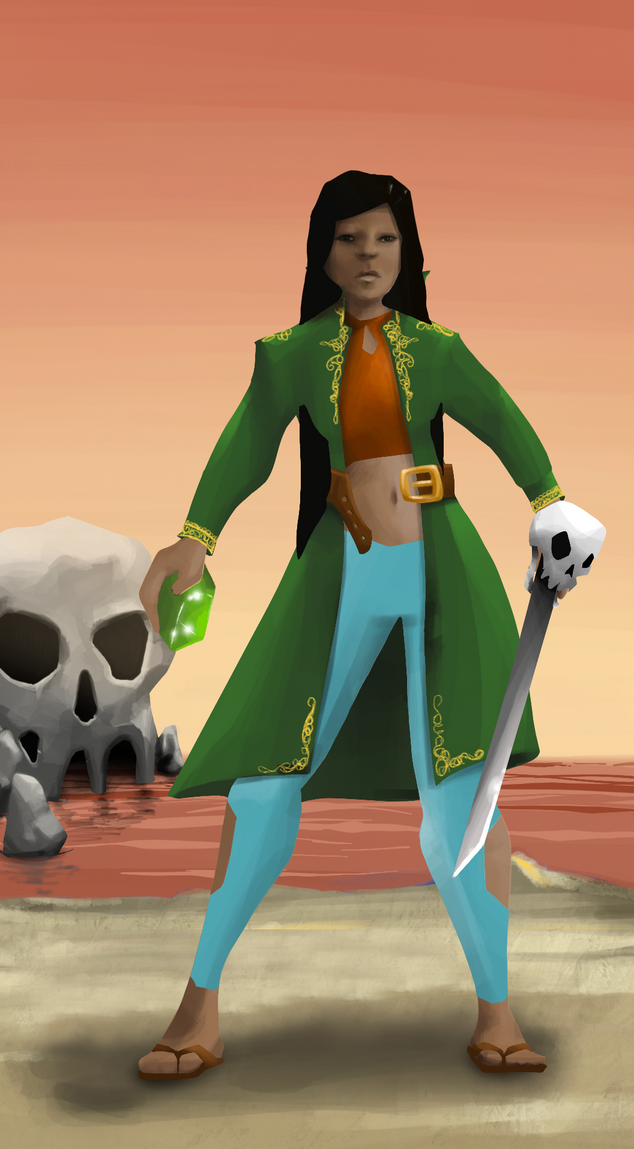 AlgoSeas Pirate #21097 NFT on Algorand