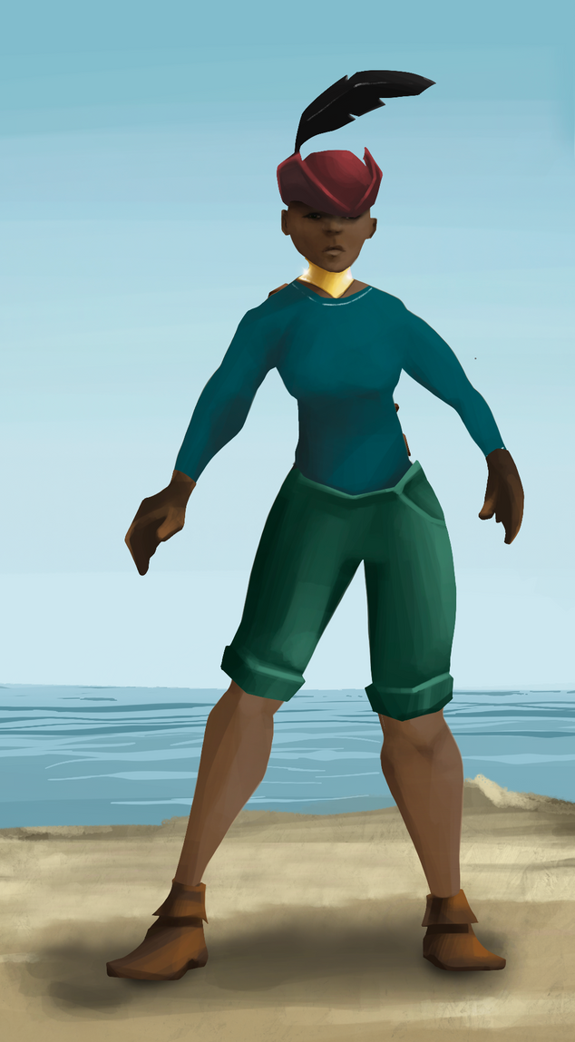 AlgoSeas Pirate #21099 NFT on Algorand