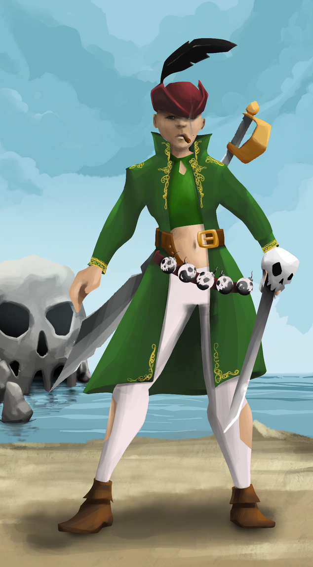 AlgoSeas Pirate #21103 NFT on Algorand