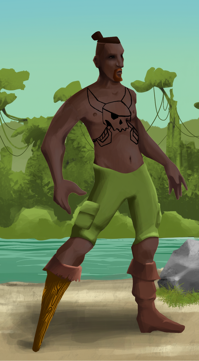 AlgoSeas Pirate #21124 NFT on Algorand