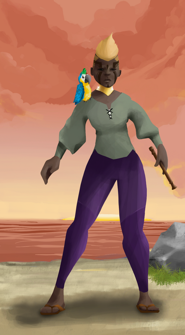 AlgoSeas Pirate #21135 NFT on Algorand