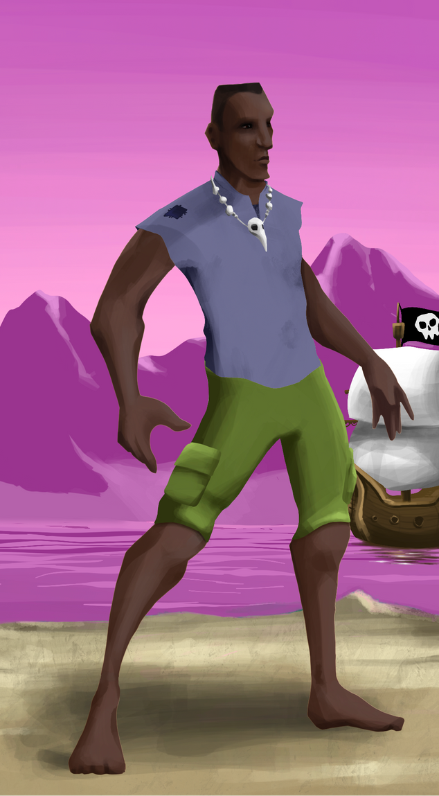 AlgoSeas Pirate #21168 NFT on Algorand