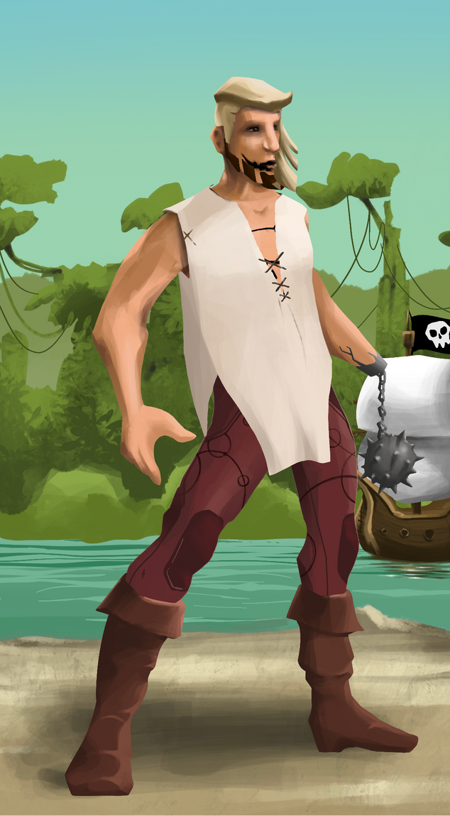 AlgoSeas Pirate #21169 NFT on Algorand