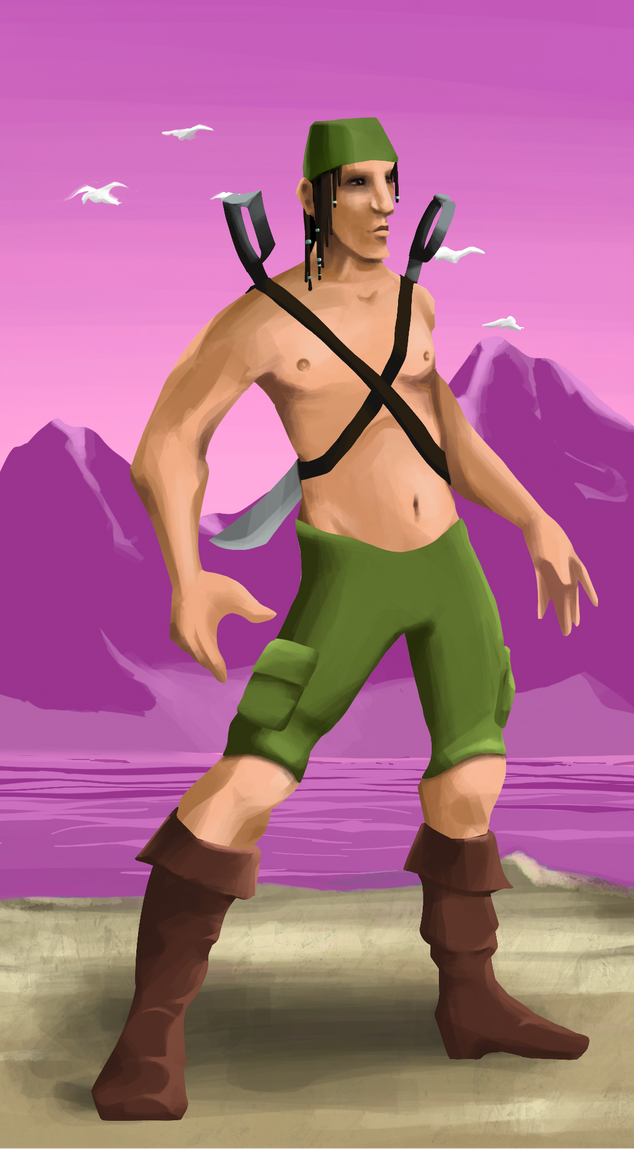 AlgoSeas Pirate #21185 NFT on Algorand