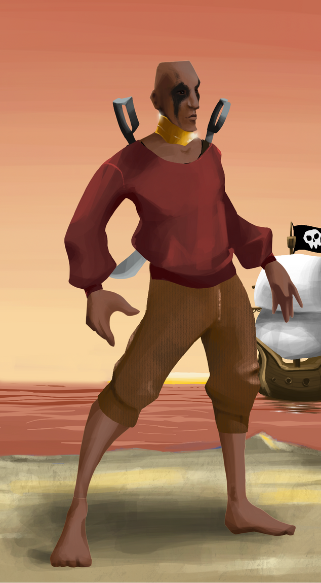 AlgoSeas Pirate #21224 NFT on Algorand