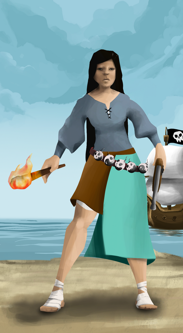 AlgoSeas Pirate #21247 NFT on Algorand