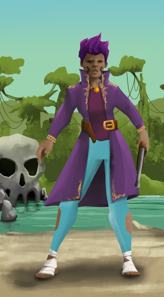 AlgoSeas Pirate #21250 NFT on Algorand