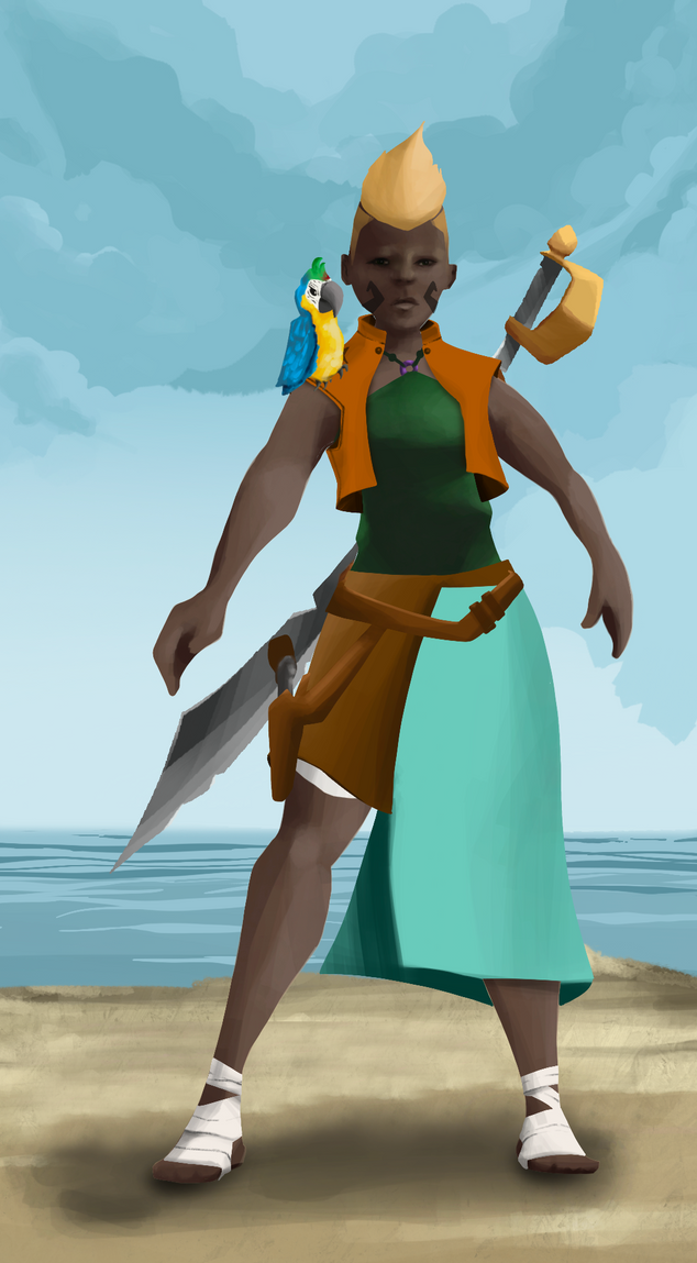 AlgoSeas Pirate #21274 NFT on Algorand