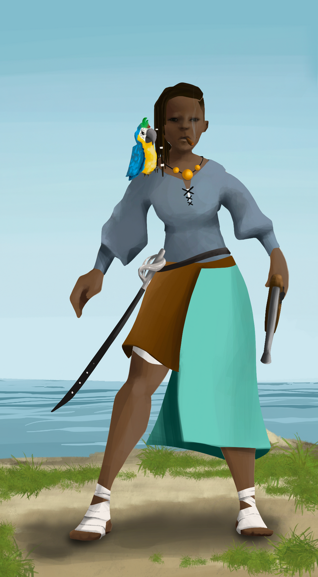 AlgoSeas Pirate #21282 NFT on Algorand