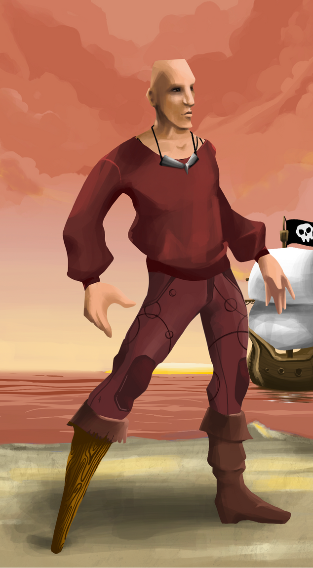 AlgoSeas Pirate #21304 NFT on Algorand