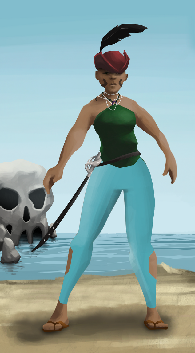 AlgoSeas Pirate #21309 NFT on Algorand