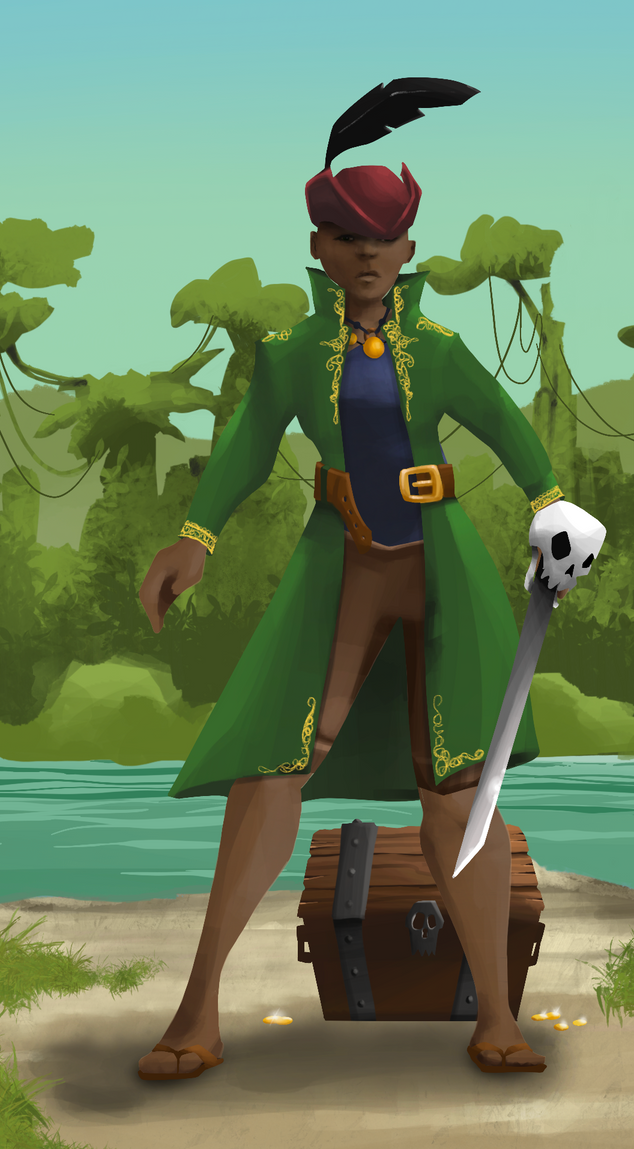 AlgoSeas Pirate #21311 NFT on Algorand