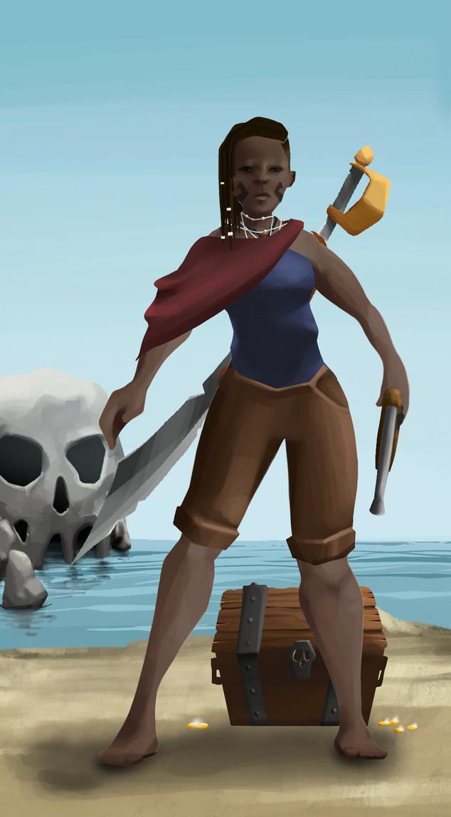 AlgoSeas Pirate #21313 NFT on Algorand