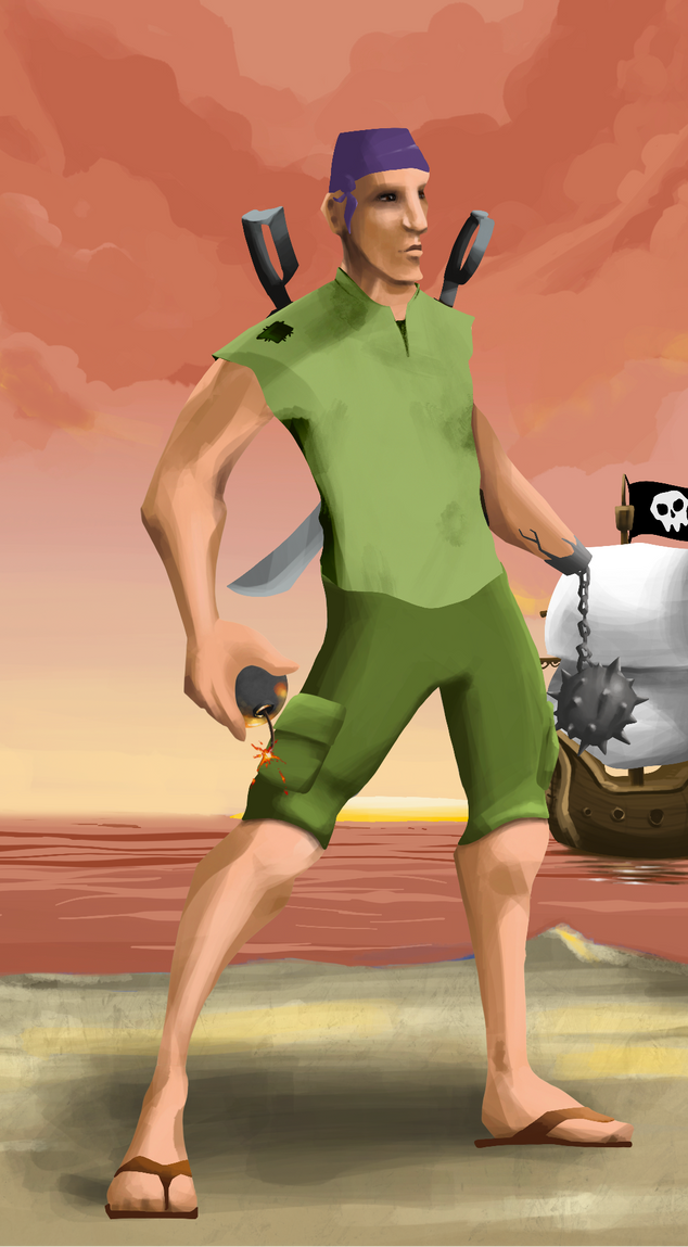 AlgoSeas Pirate #21322 NFT on Algorand