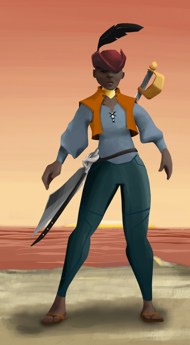 AlgoSeas Pirate #21362 NFT on Algorand