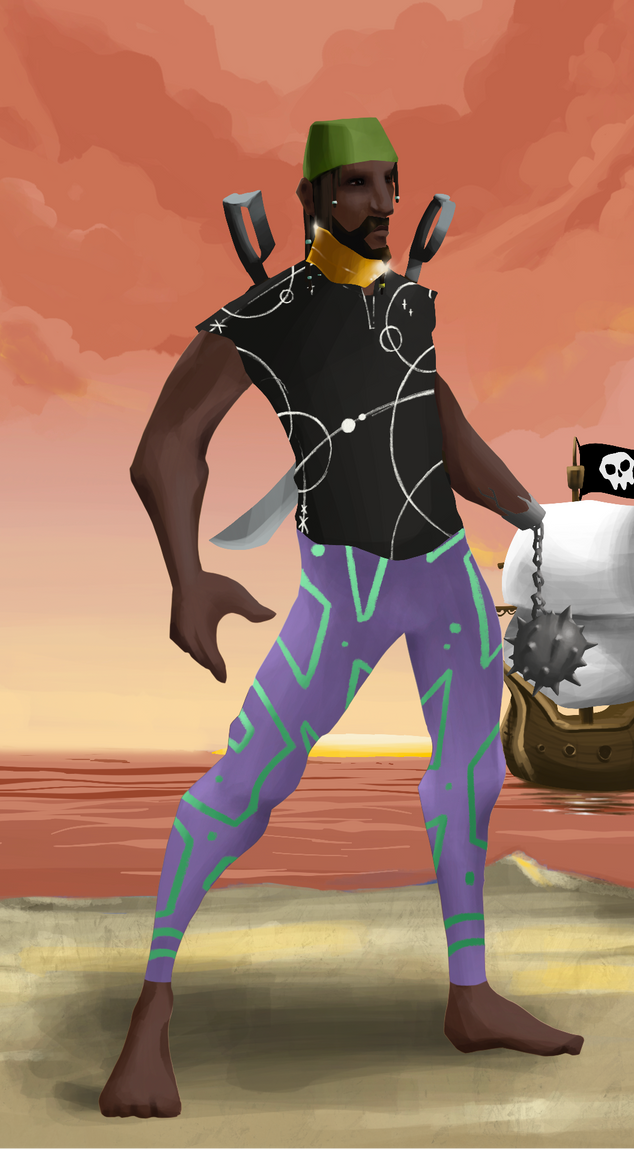 AlgoSeas Pirate #21368 NFT on Algorand