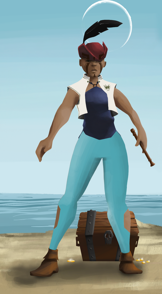 AlgoSeas Pirate #21371 NFT on Algorand