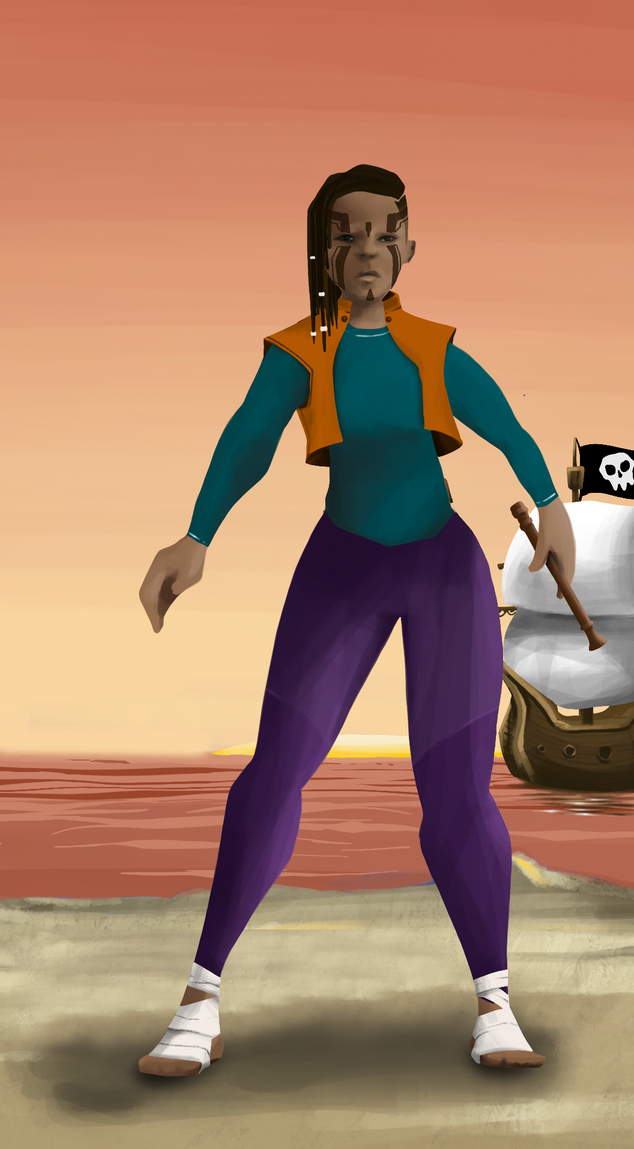 AlgoSeas Pirate #21373 NFT on Algorand