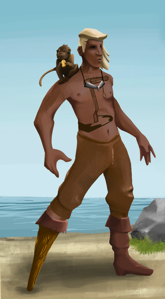 AlgoSeas Pirate #21390 NFT on Algorand