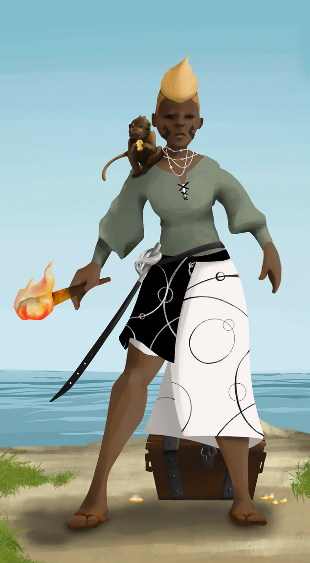 AlgoSeas Pirate #21391 NFT on Algorand