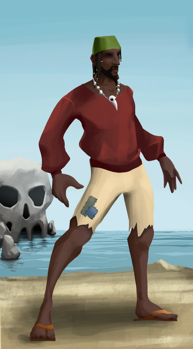 AlgoSeas Pirate #21400 NFT on Algorand