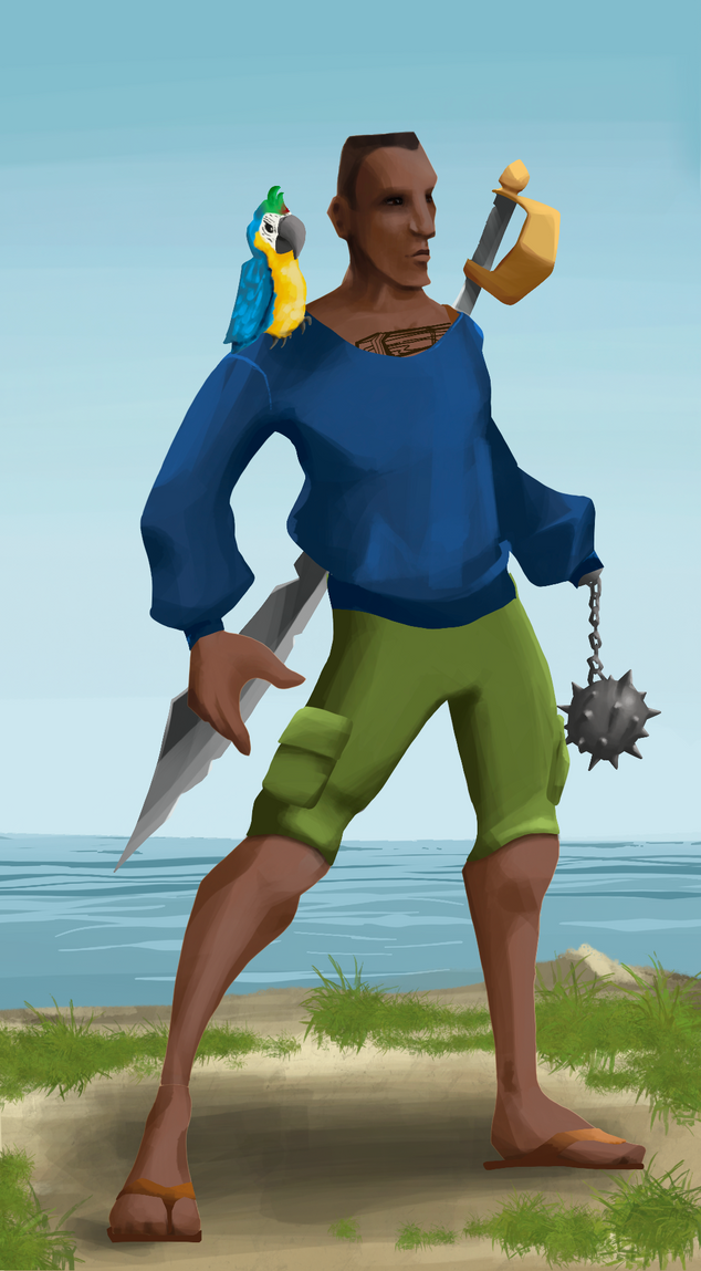 AlgoSeas Pirate #21402 NFT on Algorand