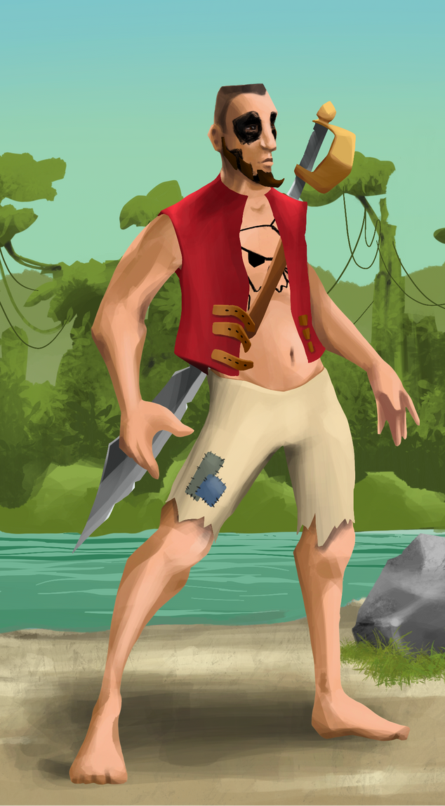 AlgoSeas Pirate #21411 NFT on Algorand