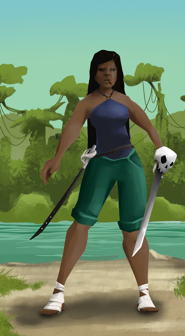 AlgoSeas Pirate #21416 NFT on Algorand