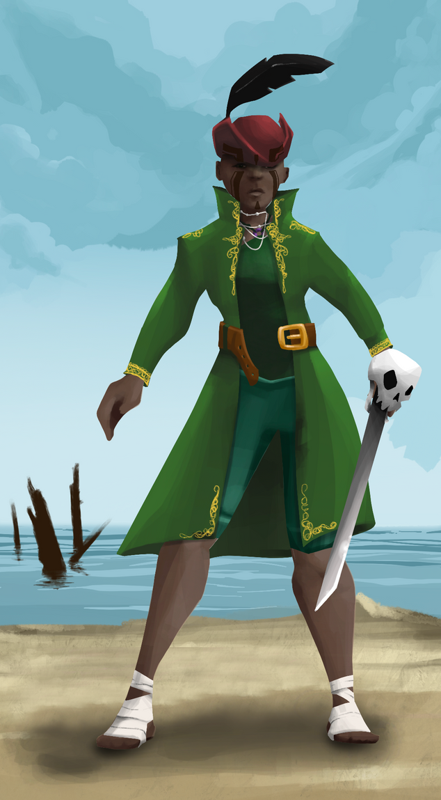 AlgoSeas Pirate #21417 NFT on Algorand