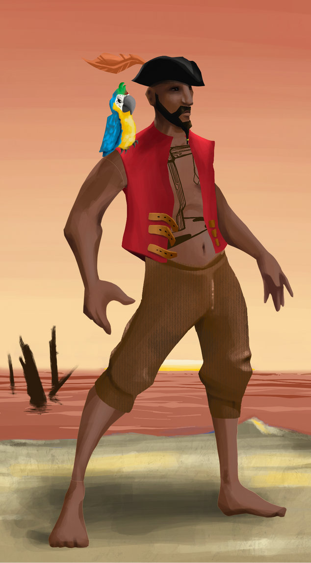 AlgoSeas Pirate #21420 NFT on Algorand