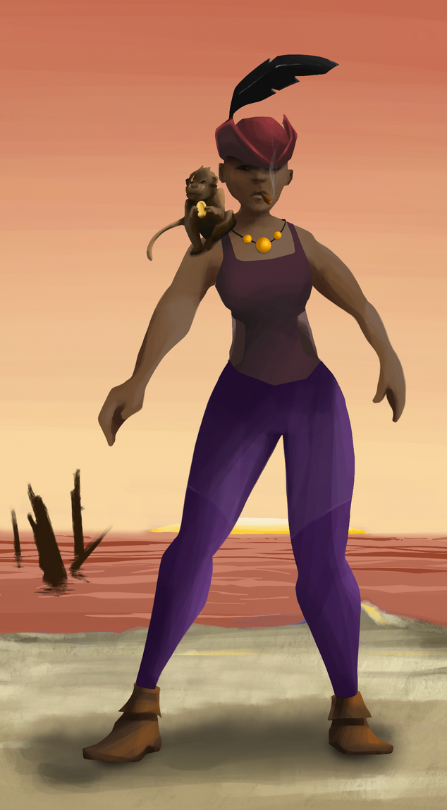 AlgoSeas Pirate #21427 NFT on Algorand