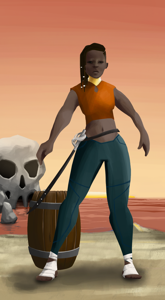 AlgoSeas Pirate #21443 NFT on Algorand