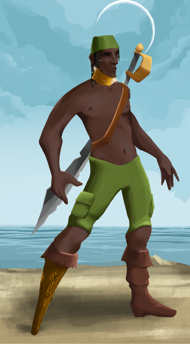 AlgoSeas Pirate #21444 NFT on Algorand